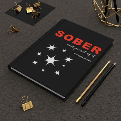 Sober and Proud Step Work Notebook / Journal for people working the 12 steps of Recovery