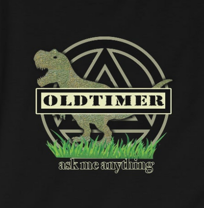 Old Timers Unisex Softstyle T-Shirt for sober people in recovery