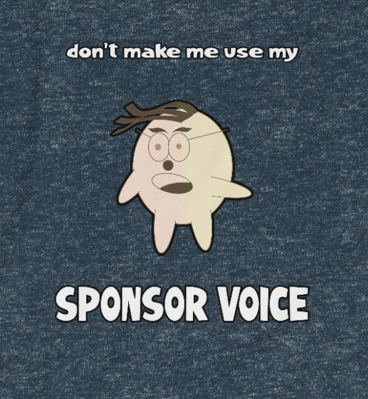 Sponsor Voice Unisex Softstyle T-Shirt for sober people in recovery