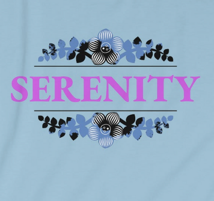 Serenity Unisex Softstyle T-Shirt for sober people in recovery