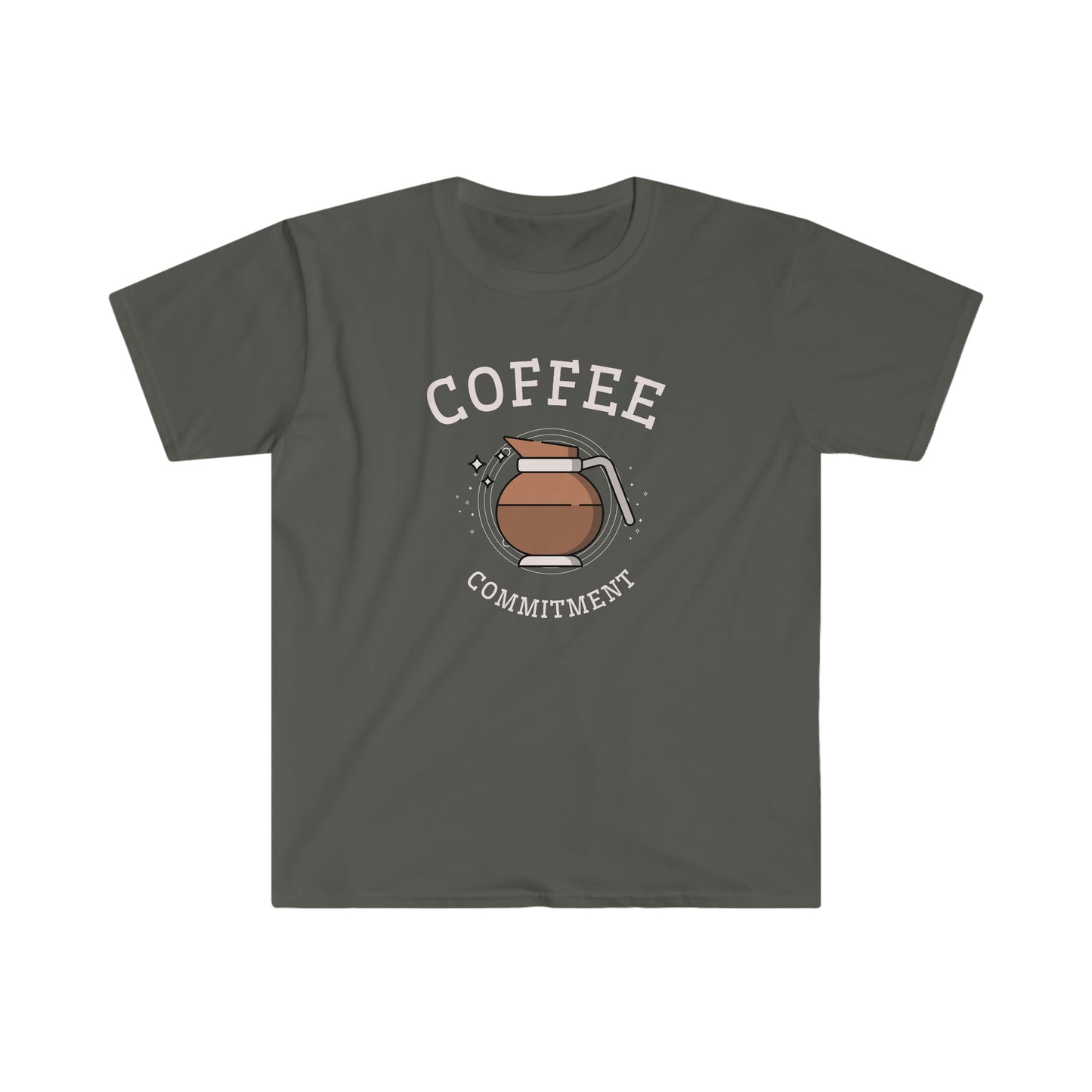 Coffee Commitment Unisex Softstyle T-Shirt