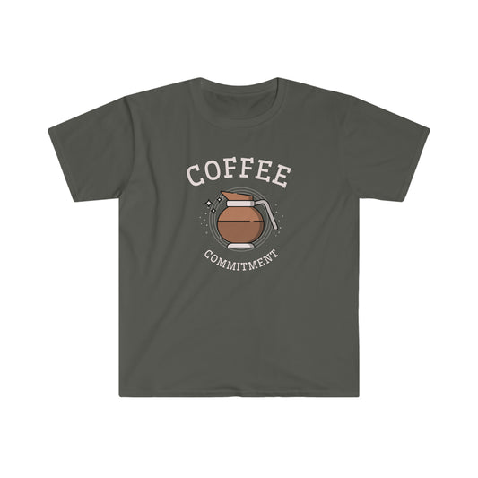 Coffee Commitment Unisex Softstyle T-Shirt