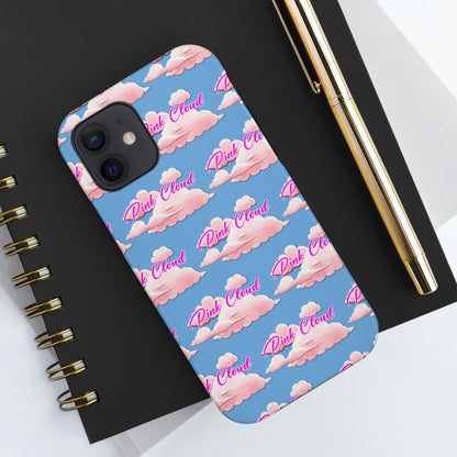 Pink Cloud tough Phone Case, Case-Mate for people in recovery
