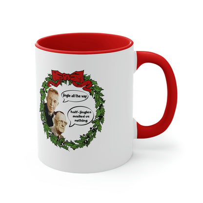 Sobriety Holiday Mug - 11oz - great christmas gift for sober people in recovery