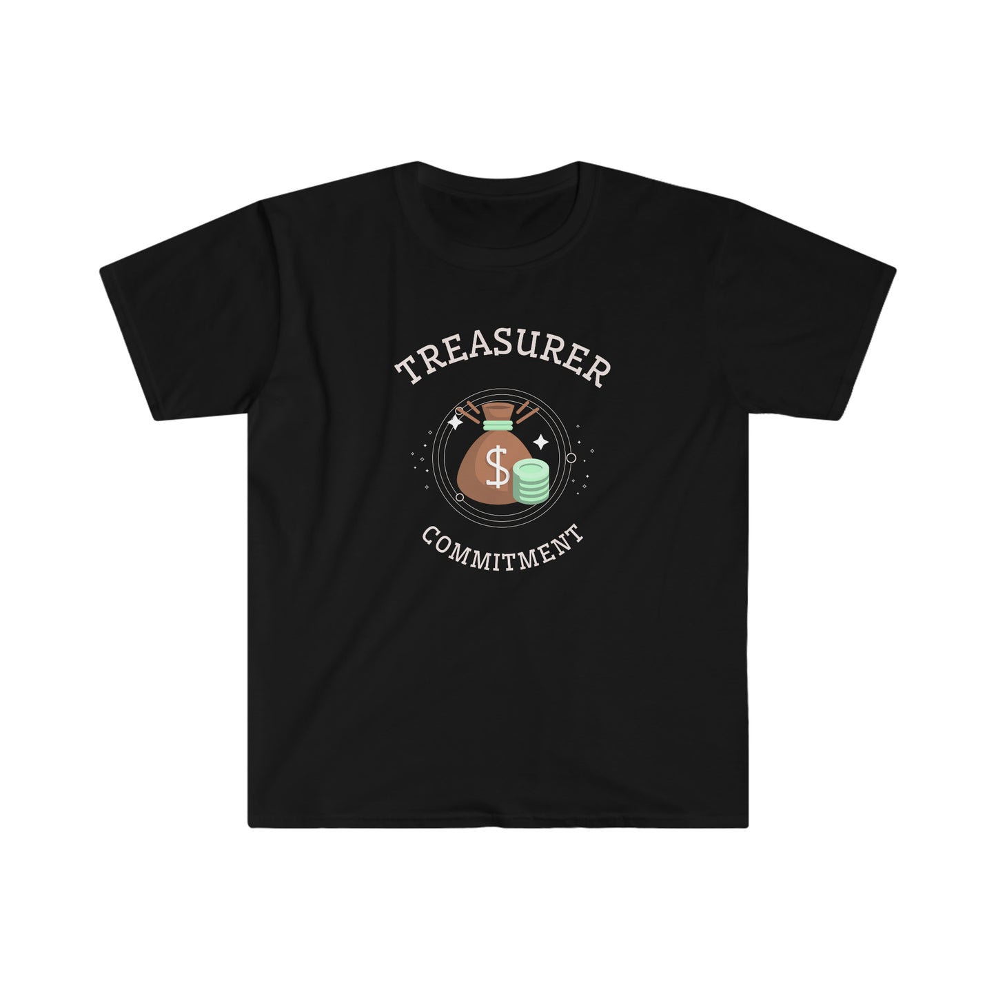 Treasurer Commitment Unisex Softstyle T-Shirt