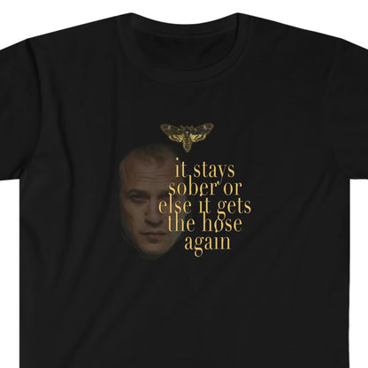 Silence of the Lambs Sober Unisex Softstyle T-Shirt for people in recovery