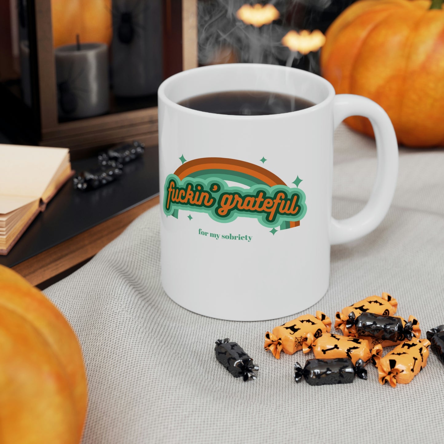 Fuckin' Grateful Ceramic Mug 11oz