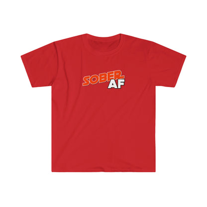 Sober AF Unisex Softstyle T-Shirt