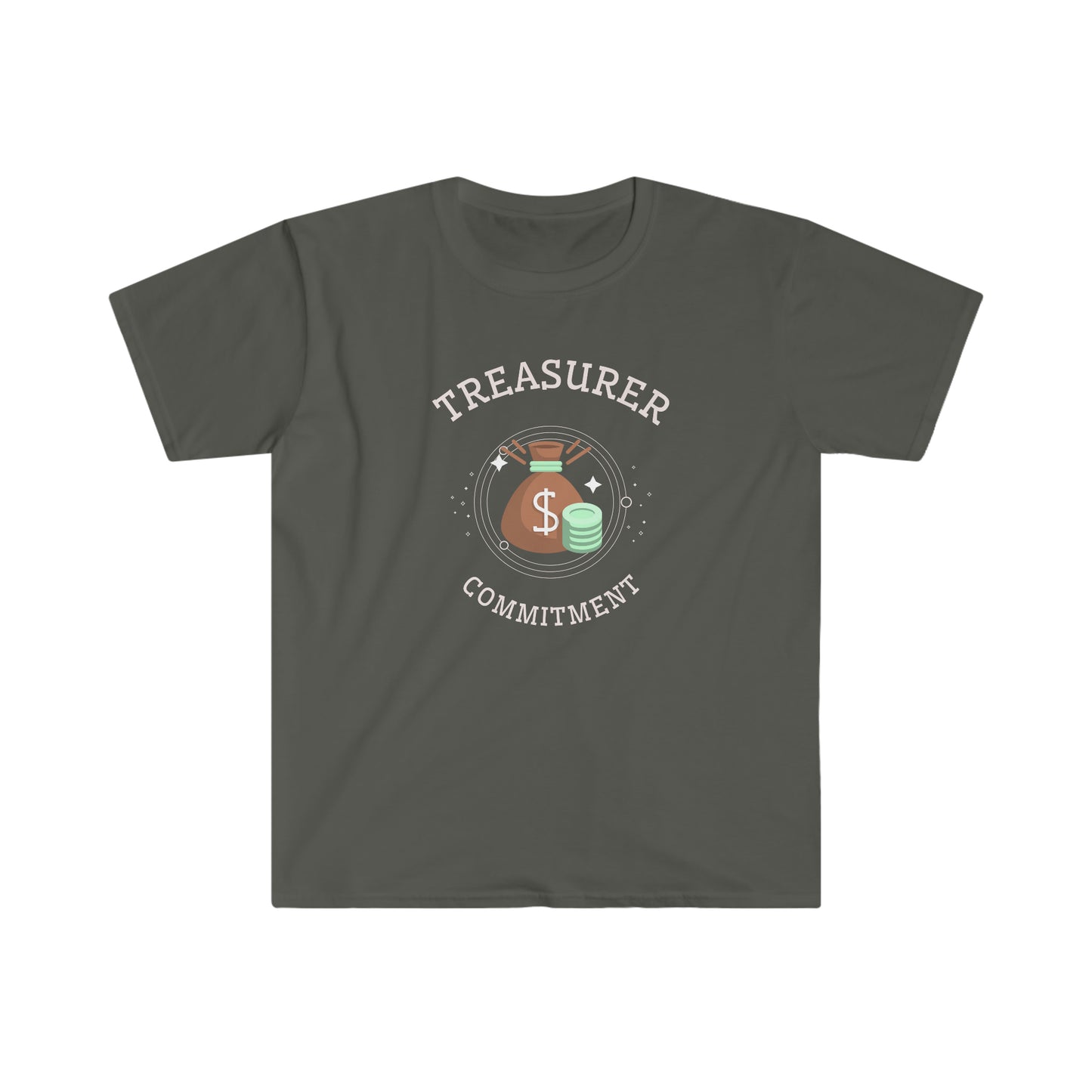 Treasurer Commitment Unisex Softstyle T-Shirt