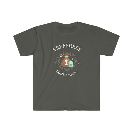 Treasurer Commitment Unisex Softstyle T-Shirt